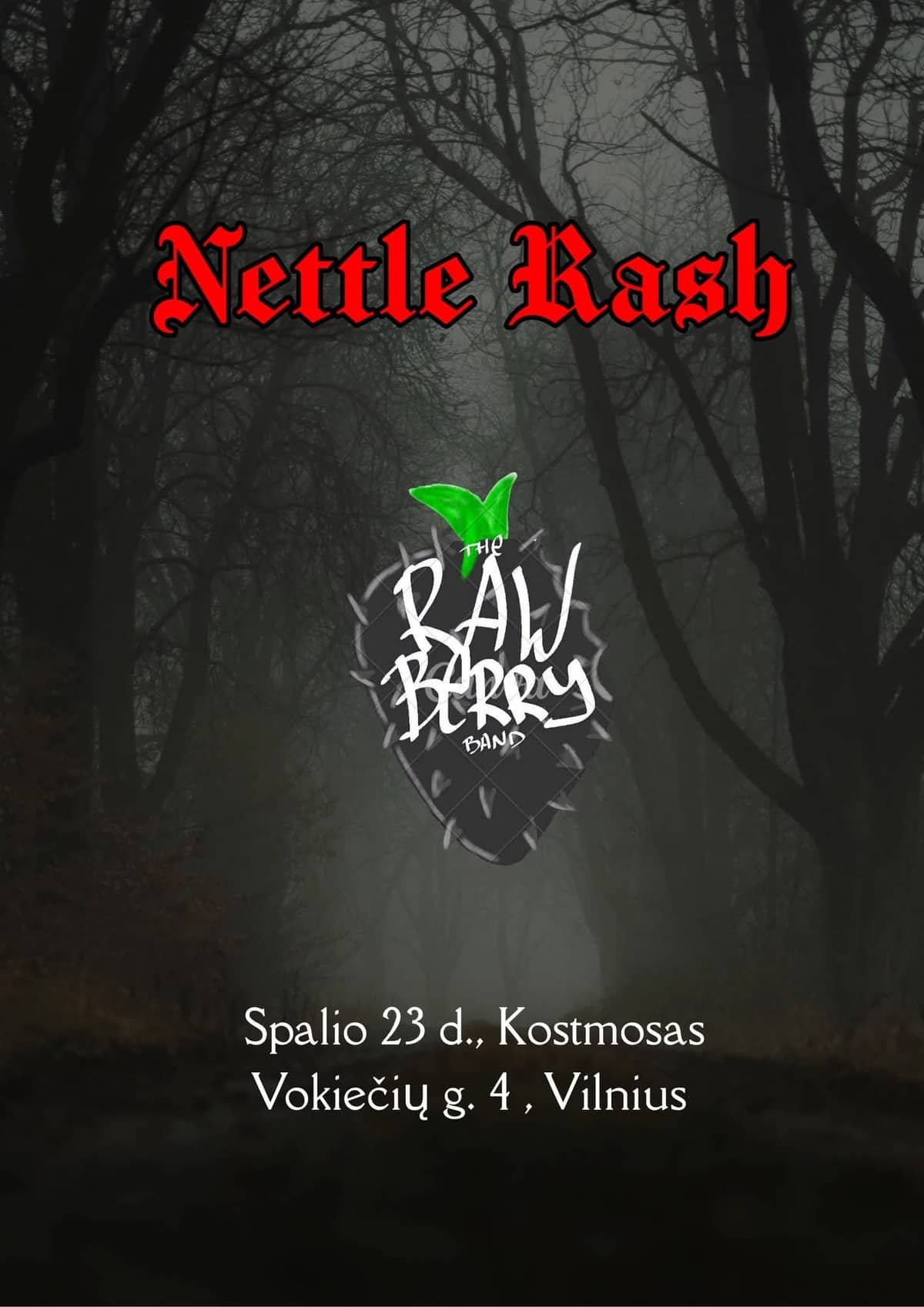 Nettle Rash un The Raw Berry Band Kostmosā