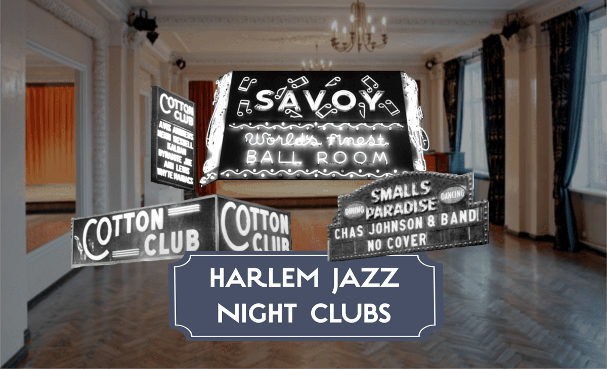 Harlem Jazz Night Clubs | lekcija + dejas
