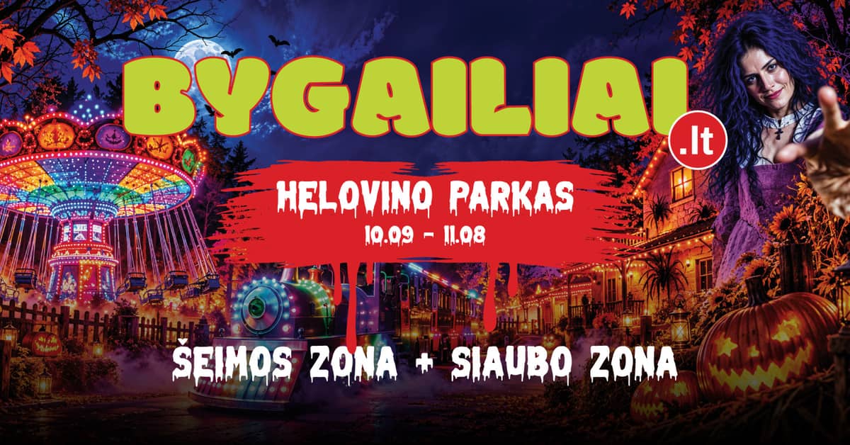 BYGAILIAI. Helovīna parks