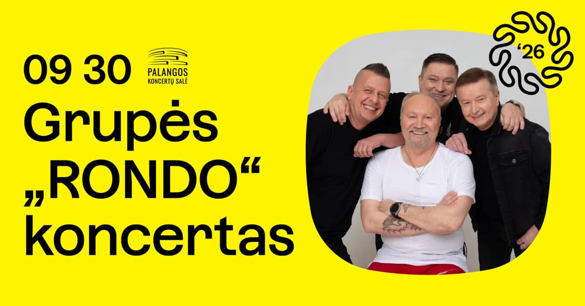 Leģendārās grupas „RONDO“ koncerts