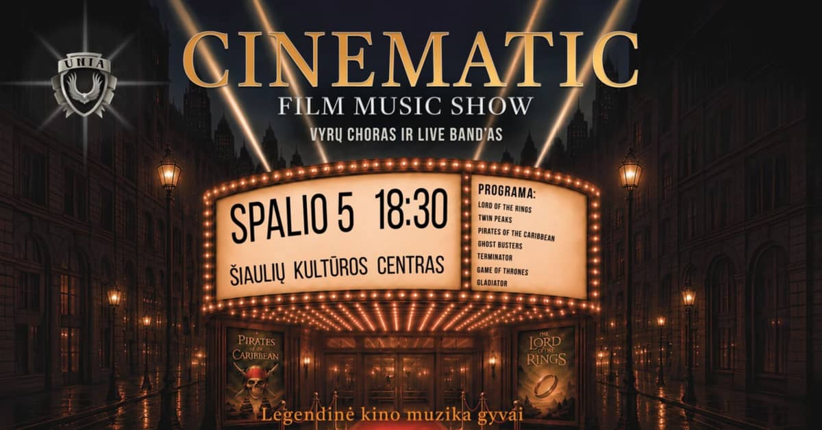 CINEMATIC FILM MUSIC šovs