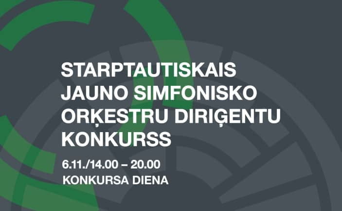 Konkursa diena. Starptautiskais jauno simfonisko orķestru diriģentu konkurss