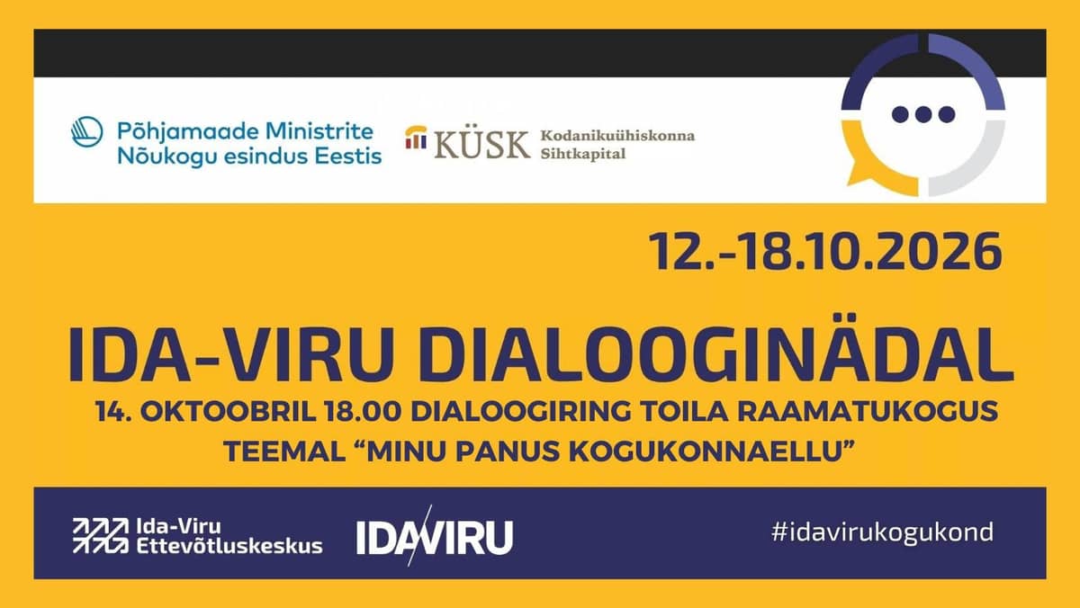 Dialoogiring “Minu panus kogukonnaellu”