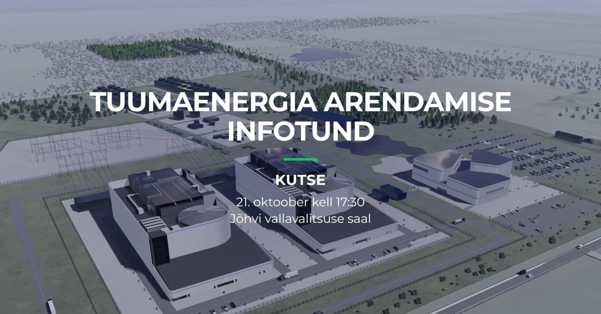 Informācijas stunda par kodolenerģijas attīstību