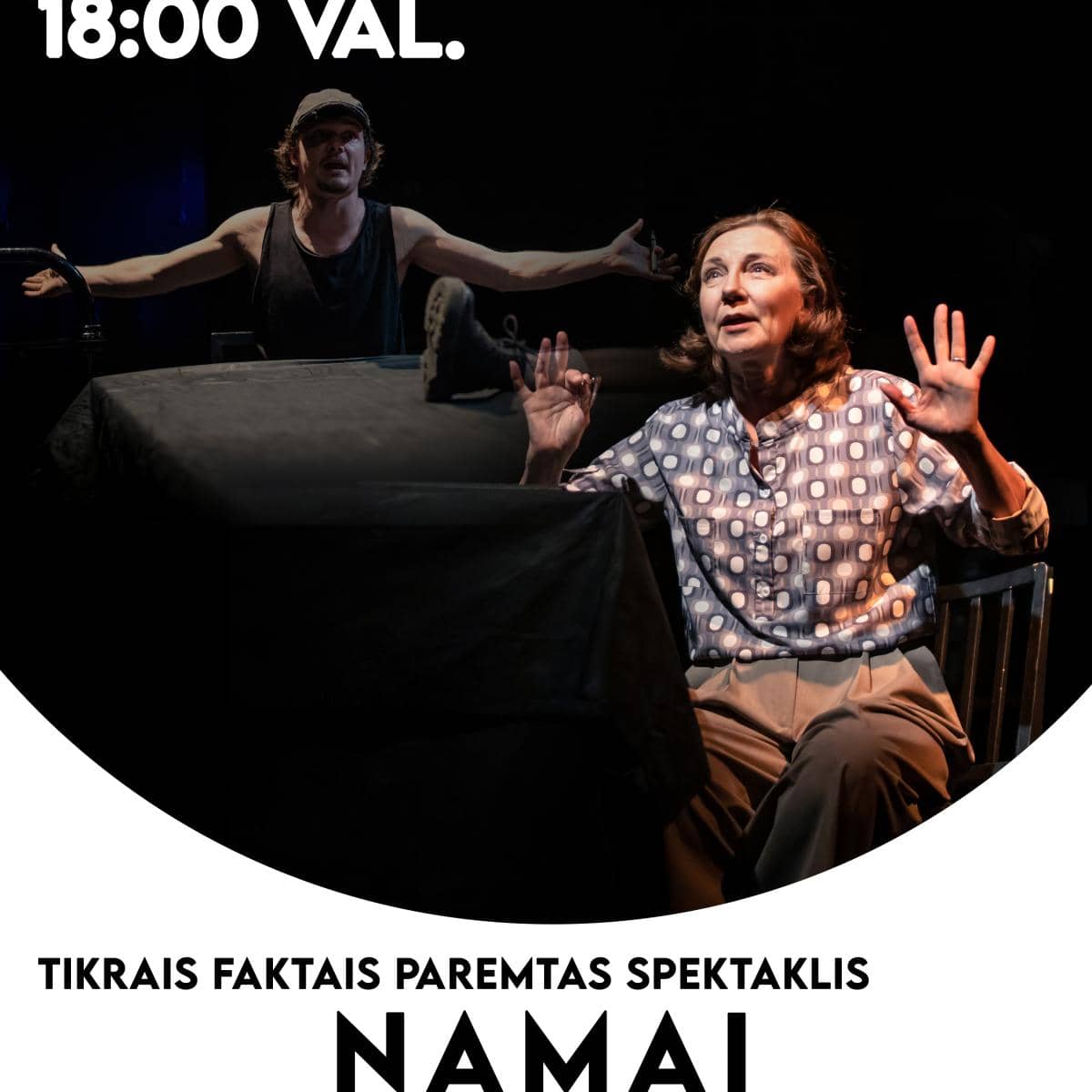Tikrais faktais paremtas spektaklis „NAMAI“