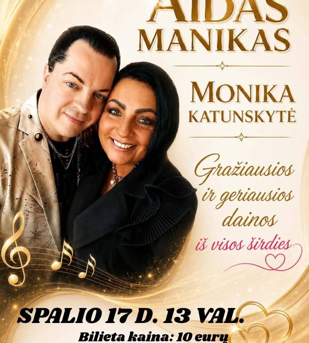 Monikos Katunskytės ir Aido Maniko koncertas