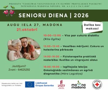 Senioru diena - veselības veicināšanai!