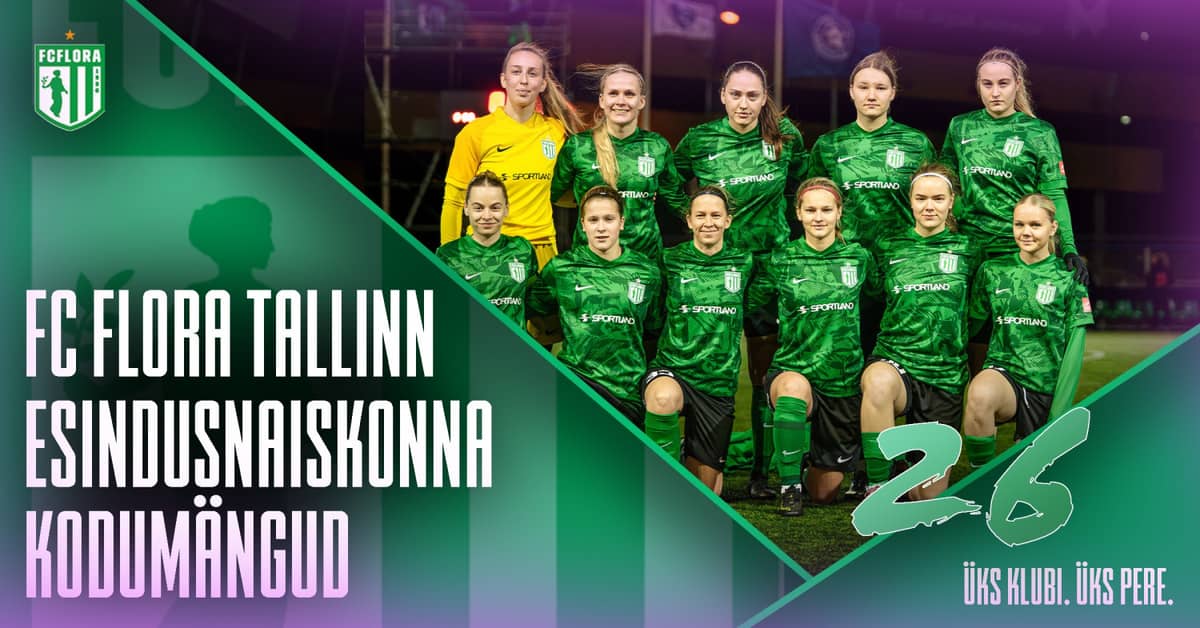 FC Flora Tallinn (N) pret Harju JK Laagri (N) / FC Flora Tallinn sieviešu komandas mājas spēles
