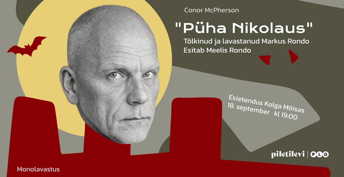 Jauniestudējums! Conor McPhersona ''St Nicholas'' Kolgas muižā
