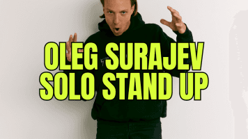Oļega Šurajeva stand-up uzstāšanās