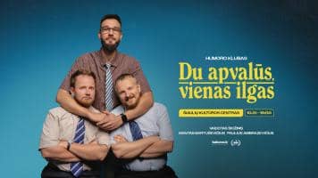 „Humoro kluba“ programma „Divi apaļi, viens garš“