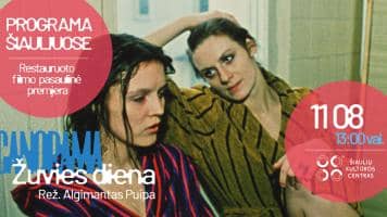 Eiropas kino festivāla "Scanorama" filmas "Zivju diena" seanss