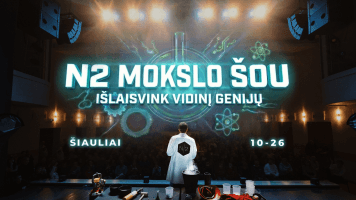 „N2 zinātnes šovs“ uzstāšanās „Atbrīvo iekšējo ģēniju“