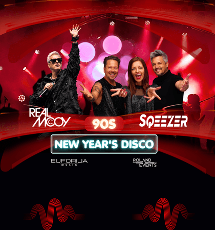 REAL MCCOY x SQEEZER: 90’s NEW YEAR’S DISCO