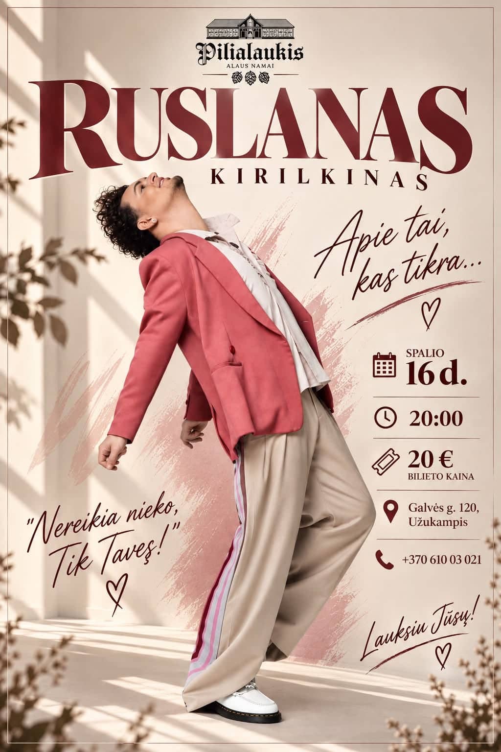 RUSLANAS KIRILKINS – „PAR TO, KAS ĪSTA…“