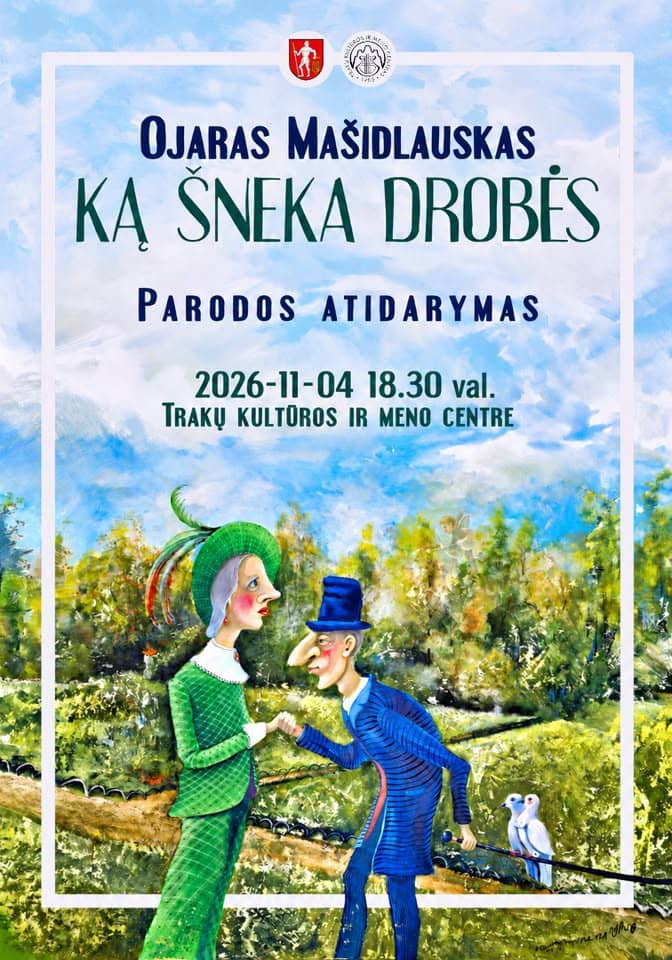 Ojara Mašidlauska izstādes „Ko stāsta audekli” atklāšana