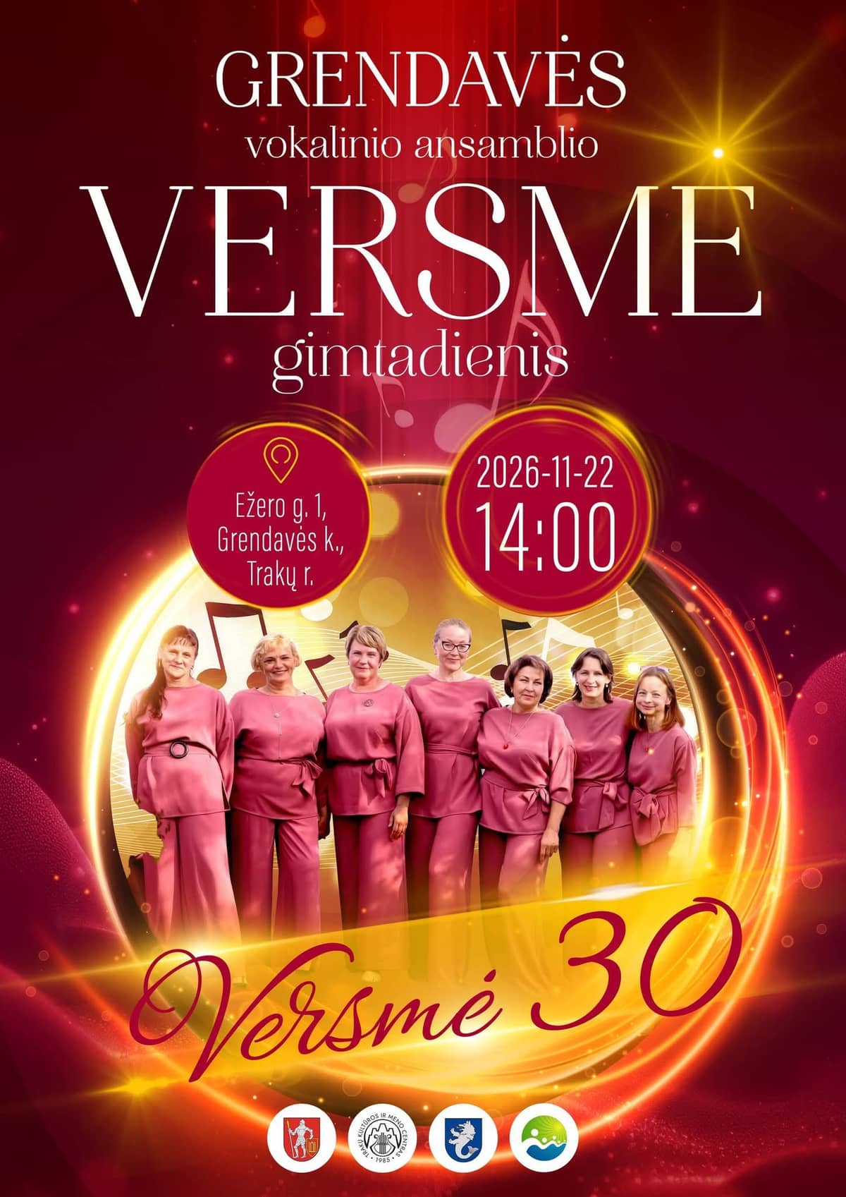 Grendavės vokālā ansambļa VERSMĖ dzimšanas diena