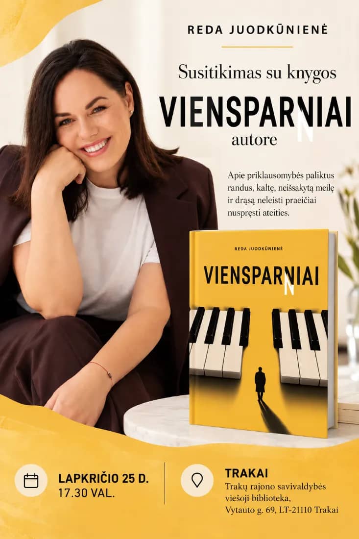 Redas Juodkūnienes pirmā romāna „Viensparniai“ atvēršanas svētki