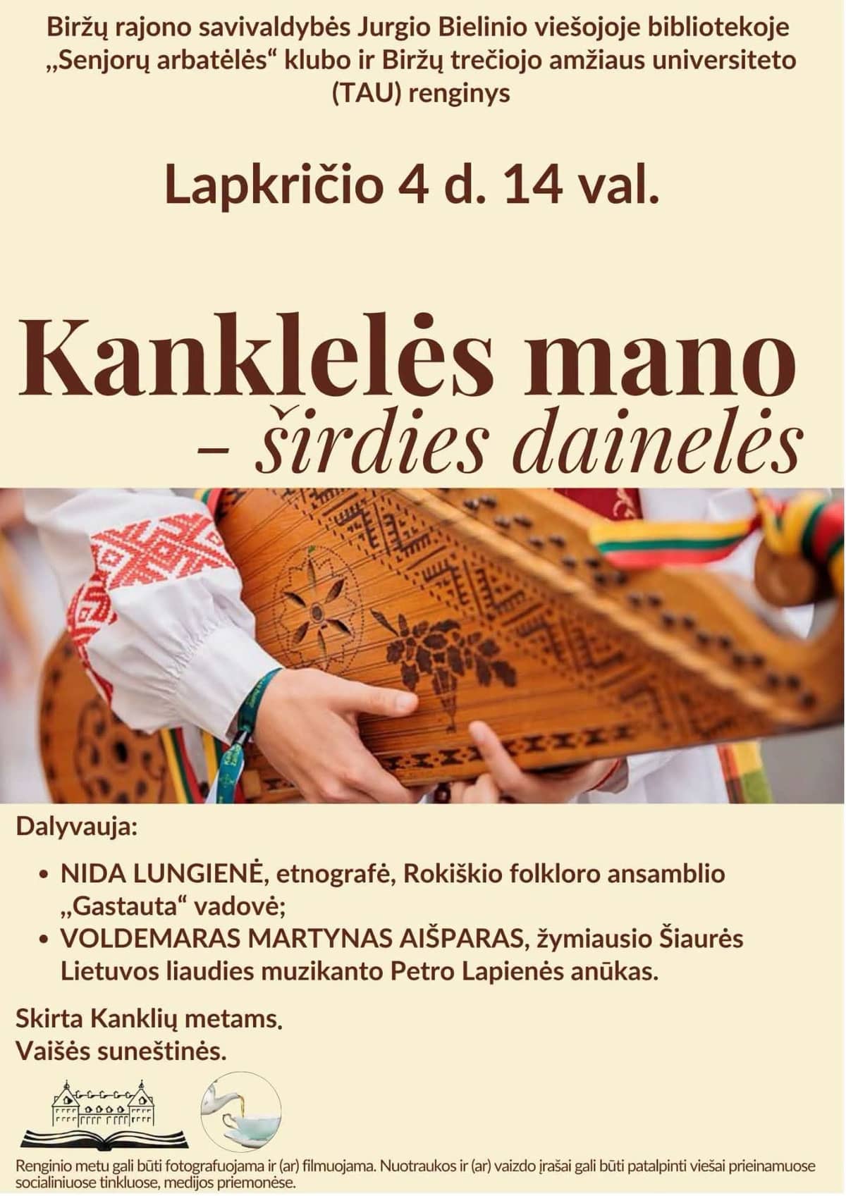 „Kanklės manas – sirds dziesmiņas“