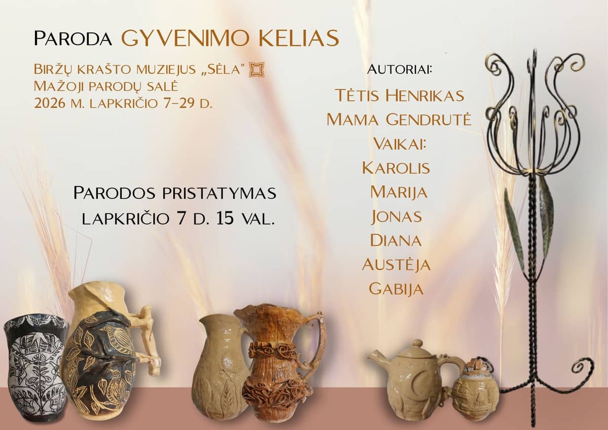Izstādes „Gyvenimo kelias“ atklāšana