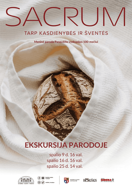 Ekskursija izstādē „SACRUM. Starp ikdienas un svētkiem“