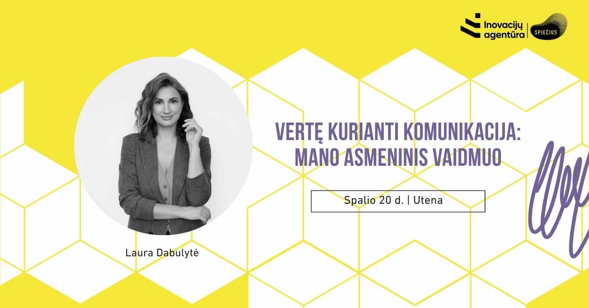 Vērtību radoša komunikācija: mana personīgā loma