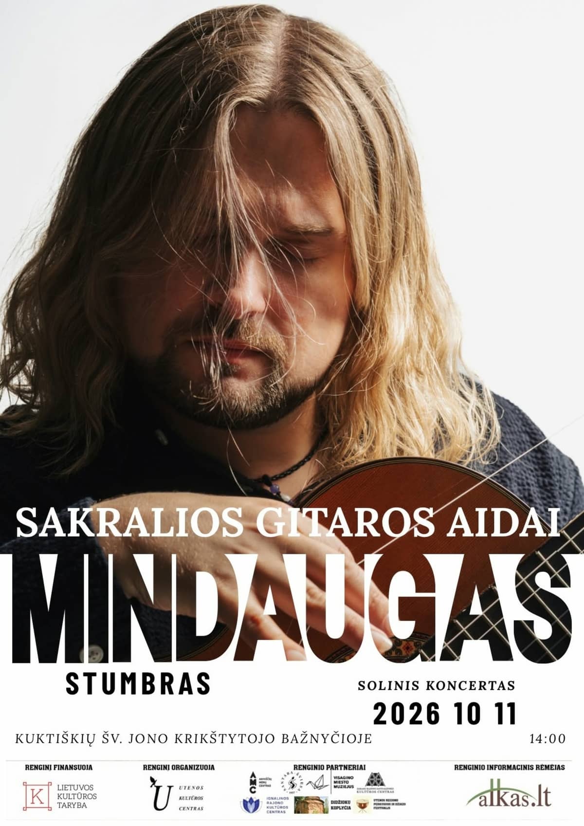 Mindauga Stumbro solo koncerts "Sakrālo ģitāru atbalsis"