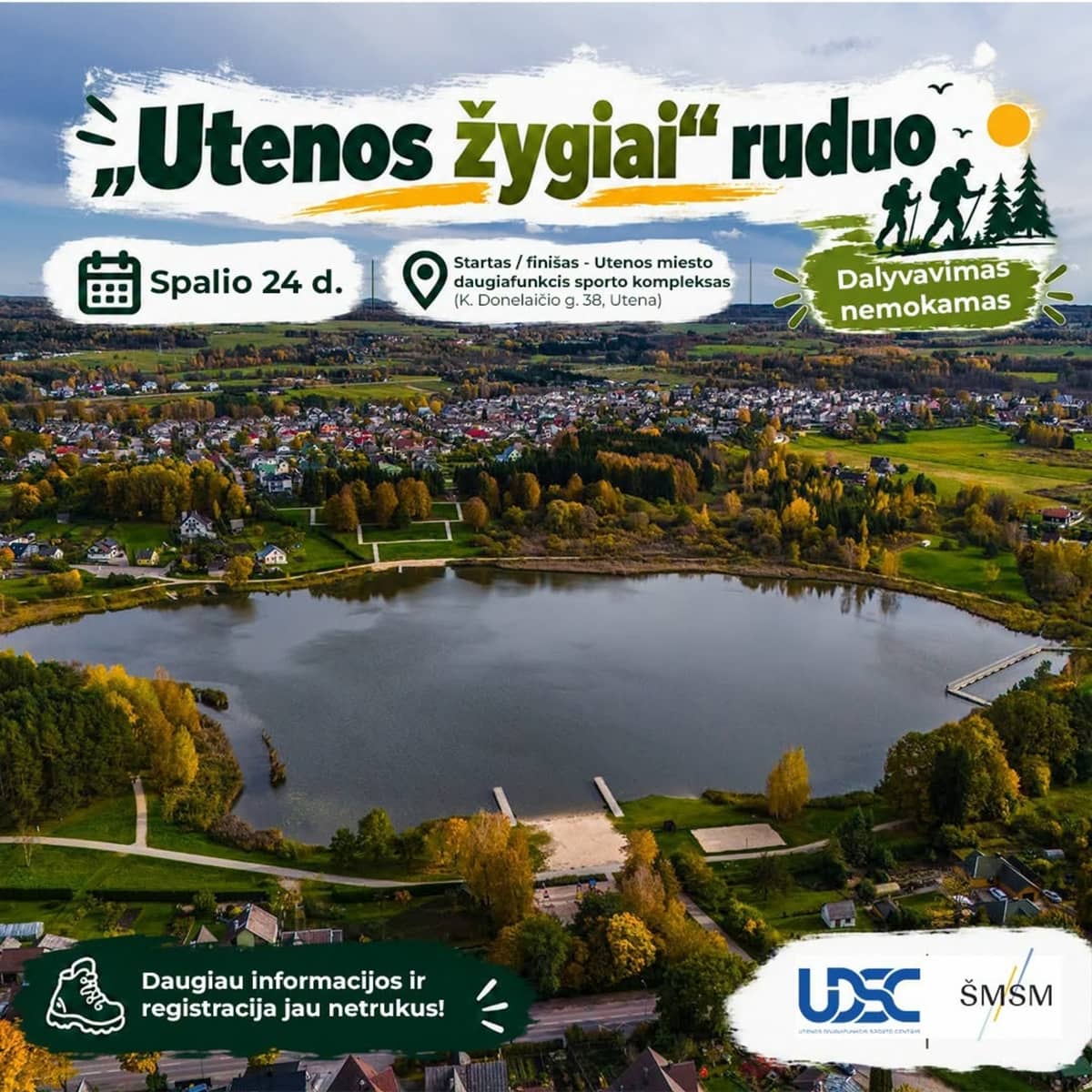 Pirmais iepazīšanās pārgājiens "Utenas pārgājieni" – RUDENS!