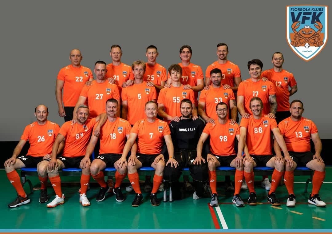 Latvijas florbola čempionāta 2. līgas spēle VFK/Ventspils pret FBK Zemgale/Tērvete
