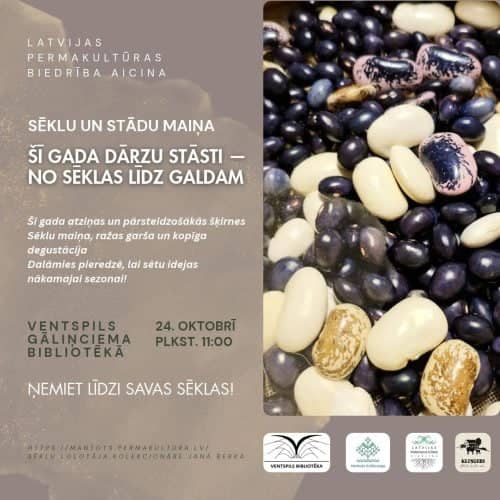 Sēklu maiņa Gāliņciema bibliotēkā