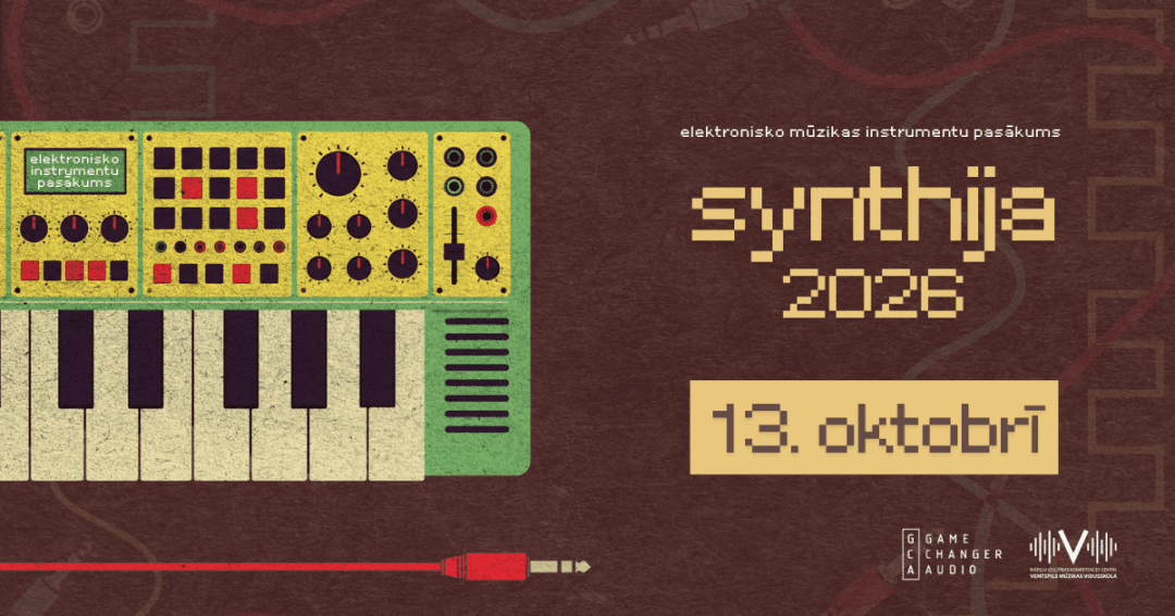 Elektronisko mūzikas instrumentu pasākums | Synthija 2026